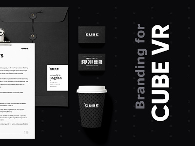 Branding and business strategy for CUBE VR