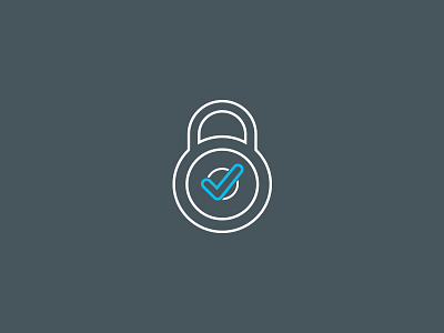 Secure checkmark freshthrills icon illustration lock secure startup