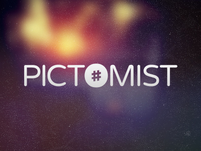Pictomist freshthrills hashtag logo startup