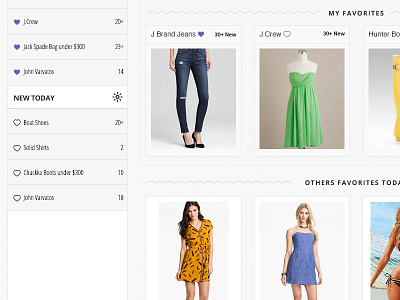 Brands list fashion freshthrills list menu sidebar startup