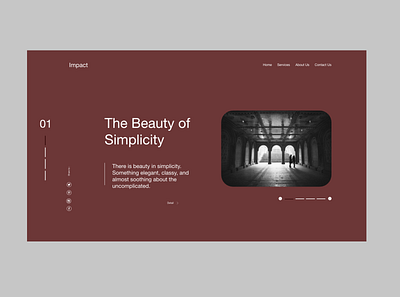 beautyofsimplicity design ui web