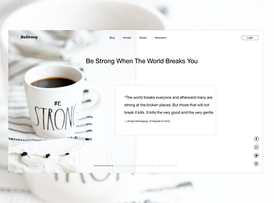 bestrong design ui web