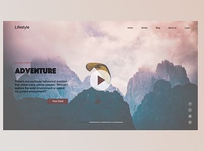 Always choose your own adventure design ui web