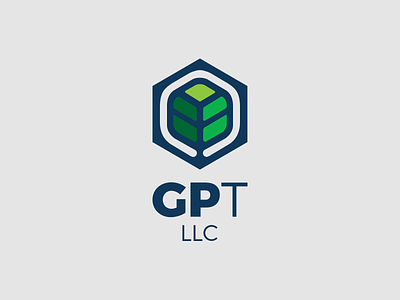 GP Transport brand branding company design leaf logo logotipo logotype logotype design natural plant transport