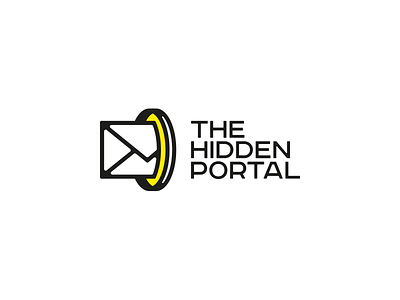 The Hidden Portal brand brand design branding digital grmn illustration isotype logo logotype mail mailbox mailing vector