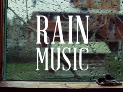 Rain Music Dribble abraham lincoln frances macleod linn lost type music olaus photography playlist rain rainy day typography