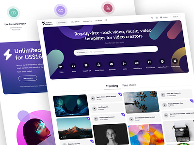 MotionElements - Royalty-free marketplace animation e commerce figma inspiration online photoshop professional shop store ui ux video