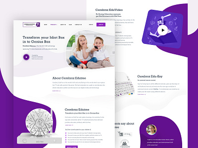 Cerebroz Edutree - Landing Page