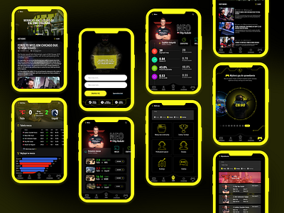 Esport mobile app