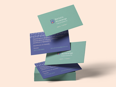 Brand Identity - Daniela Alvarenga Physiotherapy brand brand identity brazil logo physical therap