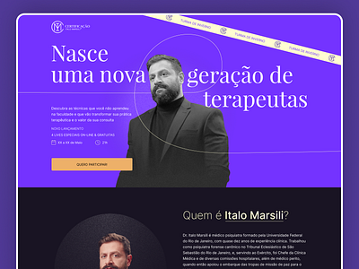 Landing Page - Brazilian Psychiatrist brazilian brazilian psychiatrist figma landing page page design ui