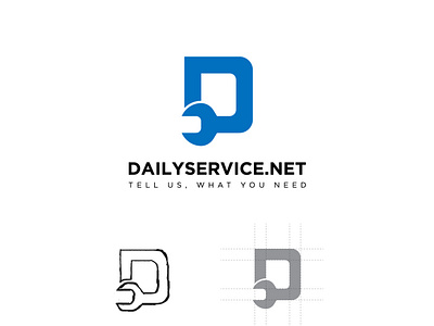 D logo- Modern Logo
