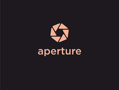 Aperture adobe illustrator branding design icon logo logo design minimal typography vector
