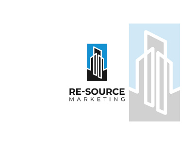 RE Source Marketing-Minimalist Logo