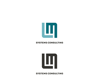 LM Systems Consulting adobe illustrator brand identity branding design icon logo logo design logos minimal vector
