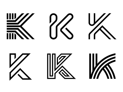 K Lettermarkexploration brandidentity branding brandlogo brandmark graphicdesign logo logodesign logomark logos typography