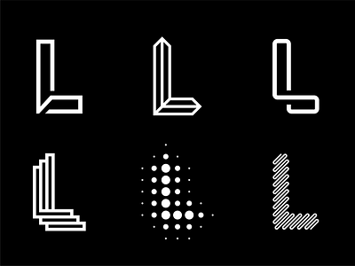 L Lettermarkexploration brandidentity branding brandlogo brandmark design graphicdesign logo logodesign logomark typography