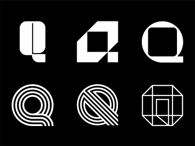 Q Lettermarkexploration brandidentity branding brandlogo brandmark graphicdesign logo logodesign logomark logos monogram