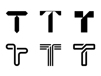 T Lettermarkexploration brandidentity branding brandlogo brandmark graphicdesign logo logodesign logomark logos monogram