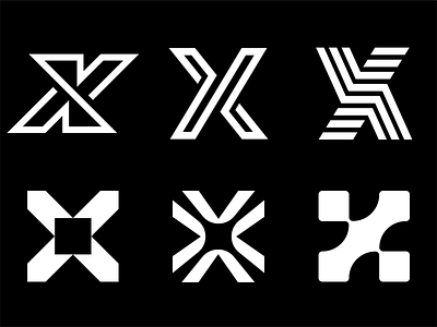 X Lettermarkexploration brandidentity branding brandlogo brandmark graphicdesign logo logodesign logomark logos monogram