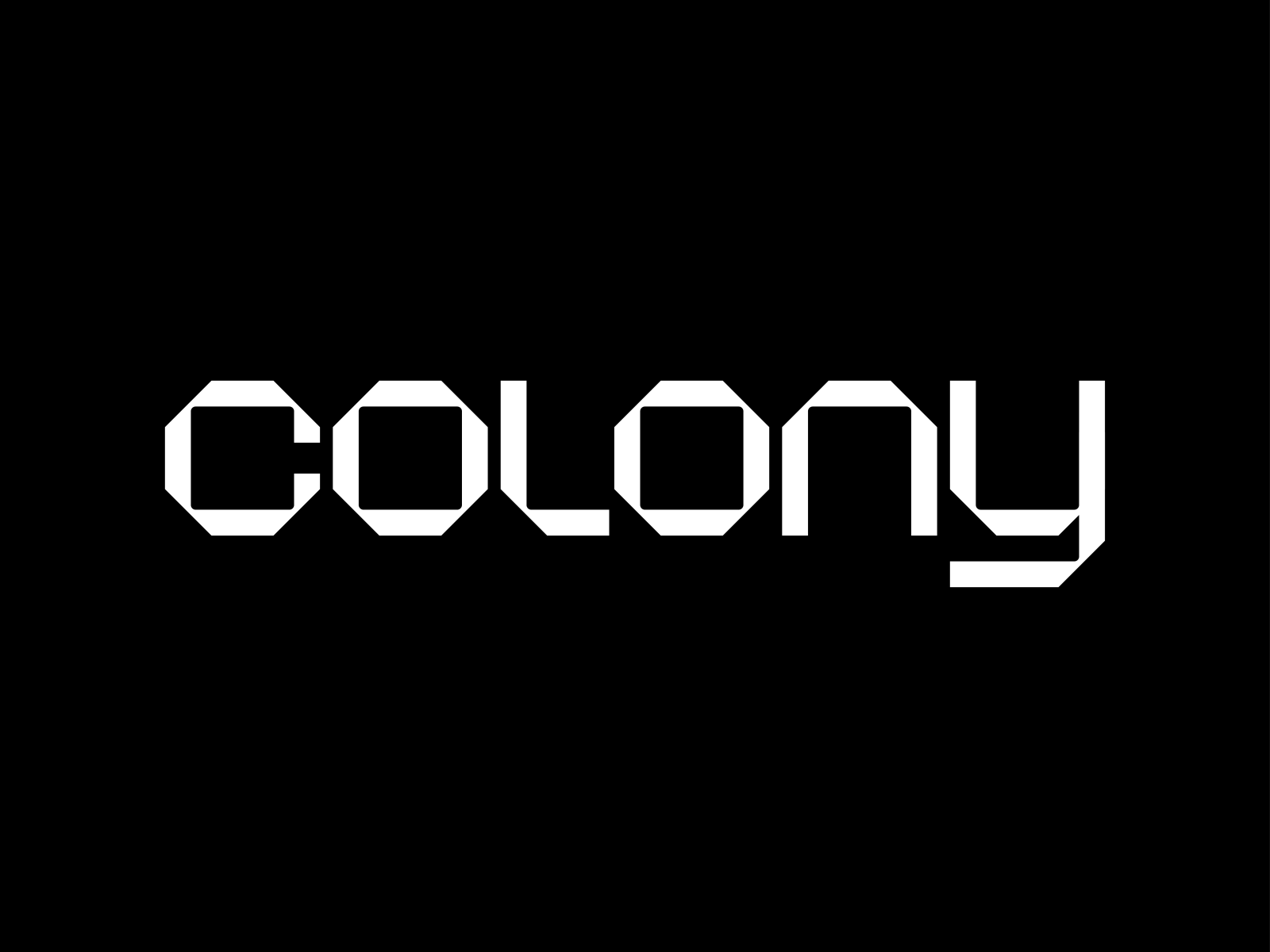 Colony logotype by Typefool on Dribbble