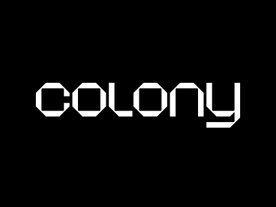 Colony logotype brand identity branding brandmark graphic design logo logo design logogrid logotype typography visual identity