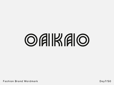 OAKAO - day 7 - Daily Logo Challenge