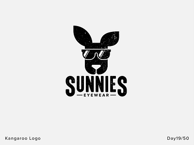 Kangaroo Logo - Day 19 brandidentity branding brandlogo brandmark design flat graphicdesign icon identity illustration logo logodesign logomark logos logotype mark minimal monogram typography vector