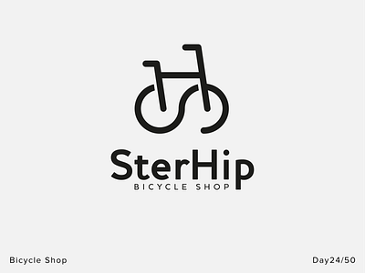 Bicycle Logo - Day 24 - Daily Logo Challenge brandidentity branding brandlogo brandmark design flat graphicdesign icon identity illustration logo logodesign logomark logos logotype mark minimal monogram typography vector