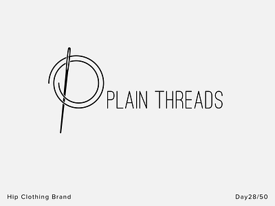 Hip Clothing Brand - Day 28 - Daily Logo Challenge brandidentity branding brandlogo brandmark design flat graphicdesign icon identity illustration logo logodesign logomark logos logotype mark minimal monogram typography vector