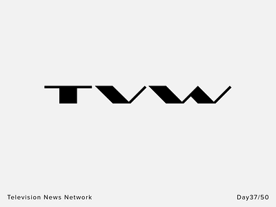 Television News Network - Day 37 - Daily Logo Challenge brandidentity branding brandlogo brandmark design flat graphicdesign icon identity illustration logo logodesign logomark logos logotype mark minimal monogram typography vector