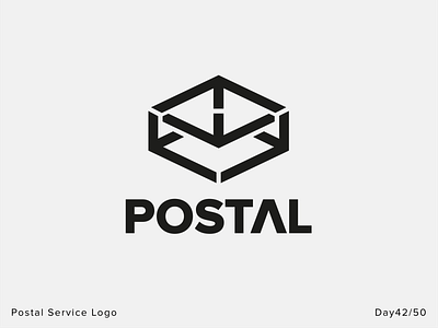 Postal Service Logo - Day 42 - Daily Logo Challenge brandidentity branding brandlogo brandmark design flat graphicdesign icon identity illustration logo logodesign logomark logos logotype mark minimal monogram typography vector