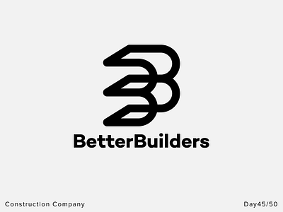 Construction Company - Day 45 - Daily Logo Challenge brandidentity branding brandlogo brandmark design flat graphicdesign icon identity illustration logo logodesign logomark logos logotype mark minimal monogram typography vector