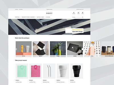 Design Store eCommerce | Main Page design store ecommerce main page storefront ui ux