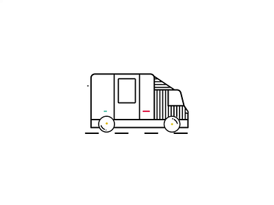 Truck Loader Animation 3d animation illustration model motion graphics pizza product design transition truck ui uidesign ux ux design