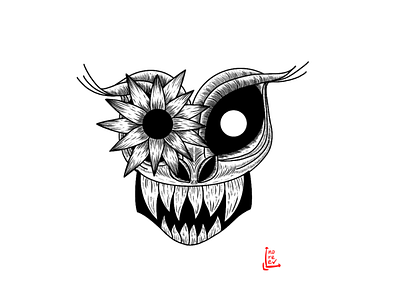 Monstre gentil 🌼 procreate illustration monster