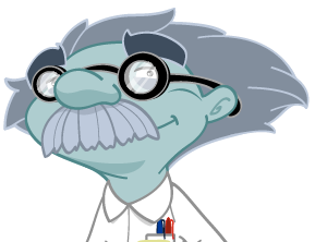 Dead Professor character cute glasses illustration man professor vector zombie