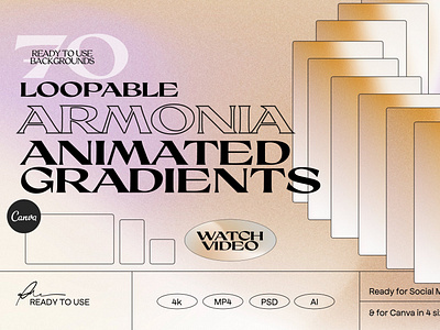 ARMONIA - Animated Gradients Background