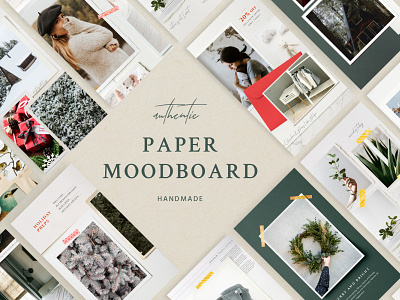 Paper Moodboard - Social Kit