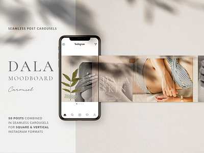 Dala - Carousel Post Templates brending carousel carousel template envelope female frame free update ig carousel ig gallery ig gallery instagram slide moodbord portfolio portfolio design portfolio website puzzle slide puzzle slider template for instagram