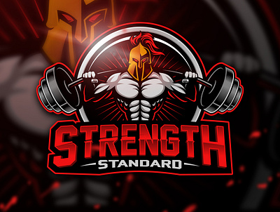 Stronger Spartan artwork badge cartoon character design e sports graphic icon illustration illustrations logo mascot premium sign sport symbol team template vector