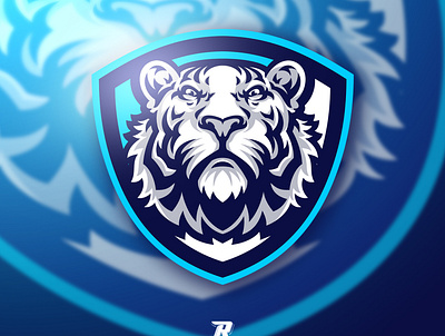 Tiger Mascot Logo artwork artworkforsale badge cartoon character design e sports graphic icon illustration logo mascot premium sign sport symbol team template vector