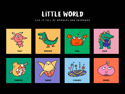 Little World design illustration