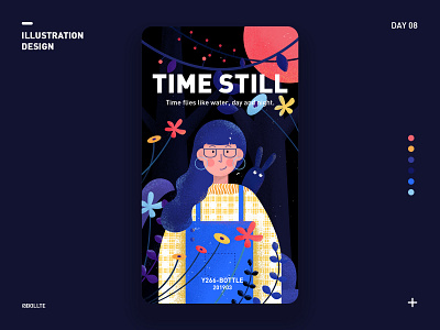 Time Still design illustration