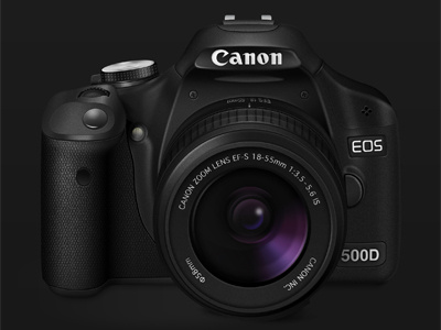Canon 500D Icon camera icon