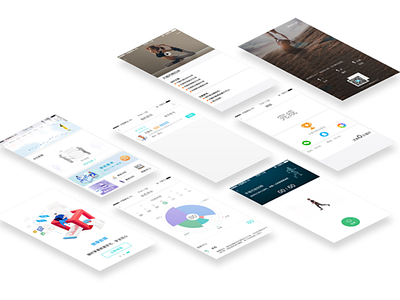 Medical app app illustration ui