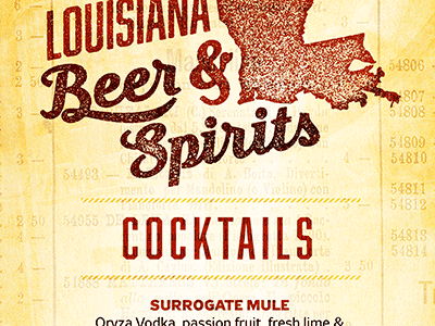Louisiana Beer & Spirits bar beer cocktails louisiana