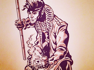 Gambit Inktober 2015