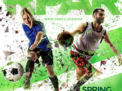 Parks & Recreation Spring Brochure basketball parks recreation soccer sports spring