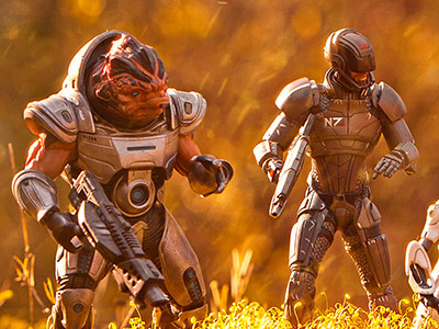 Mass Effect Toy Photography